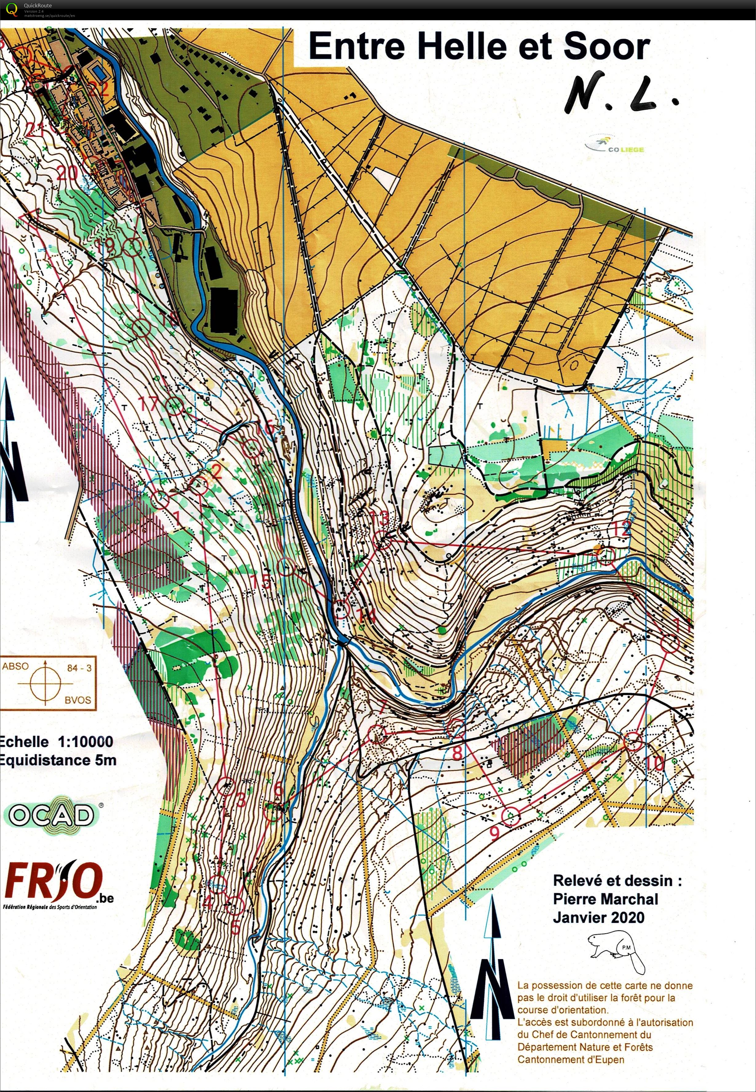 Régionale 5 circuits - Eupen La Soor - Eupen (12-07-2020)