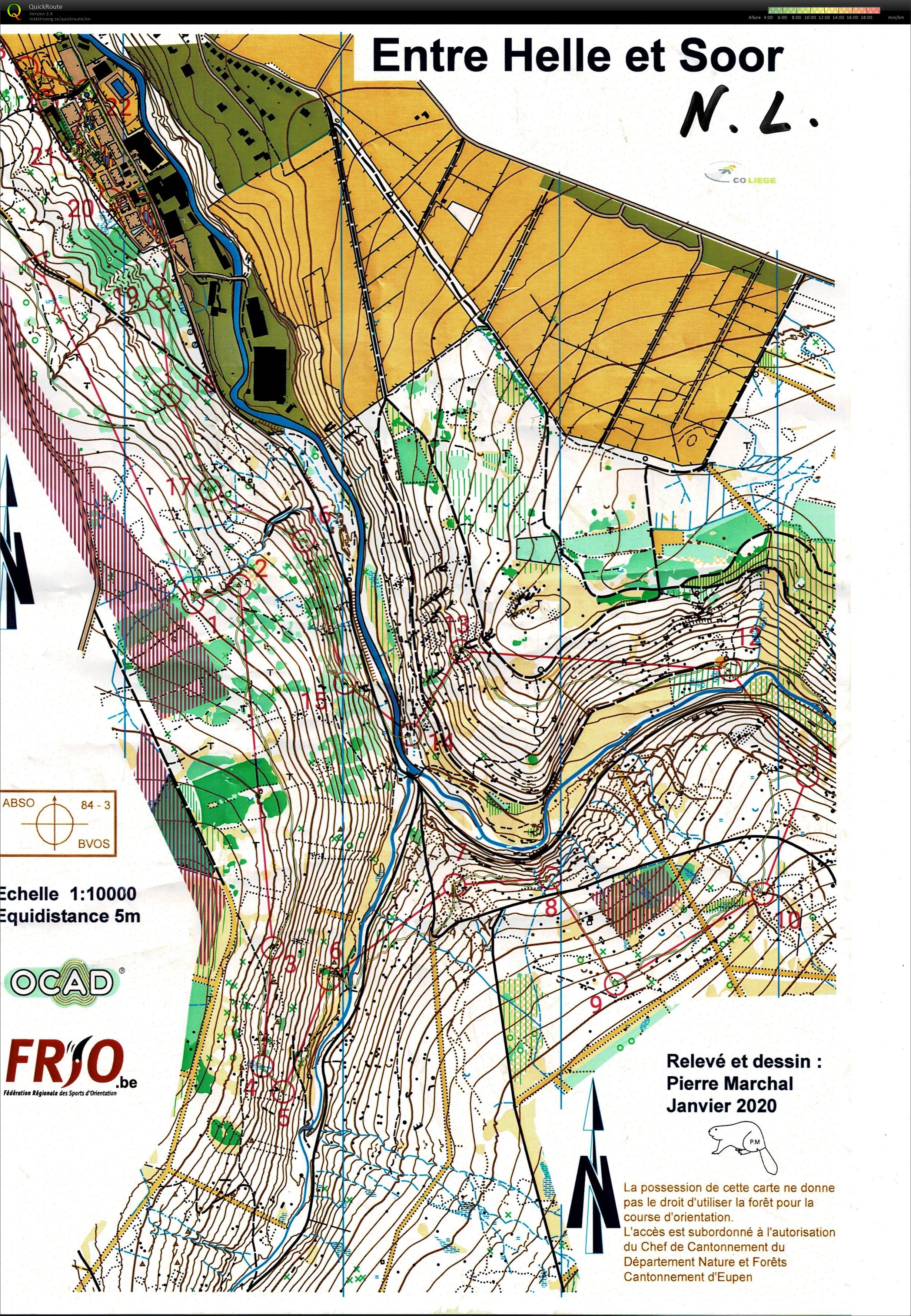 Régionale 5 circuits - Eupen La Soor - Eupen (12-07-2020)