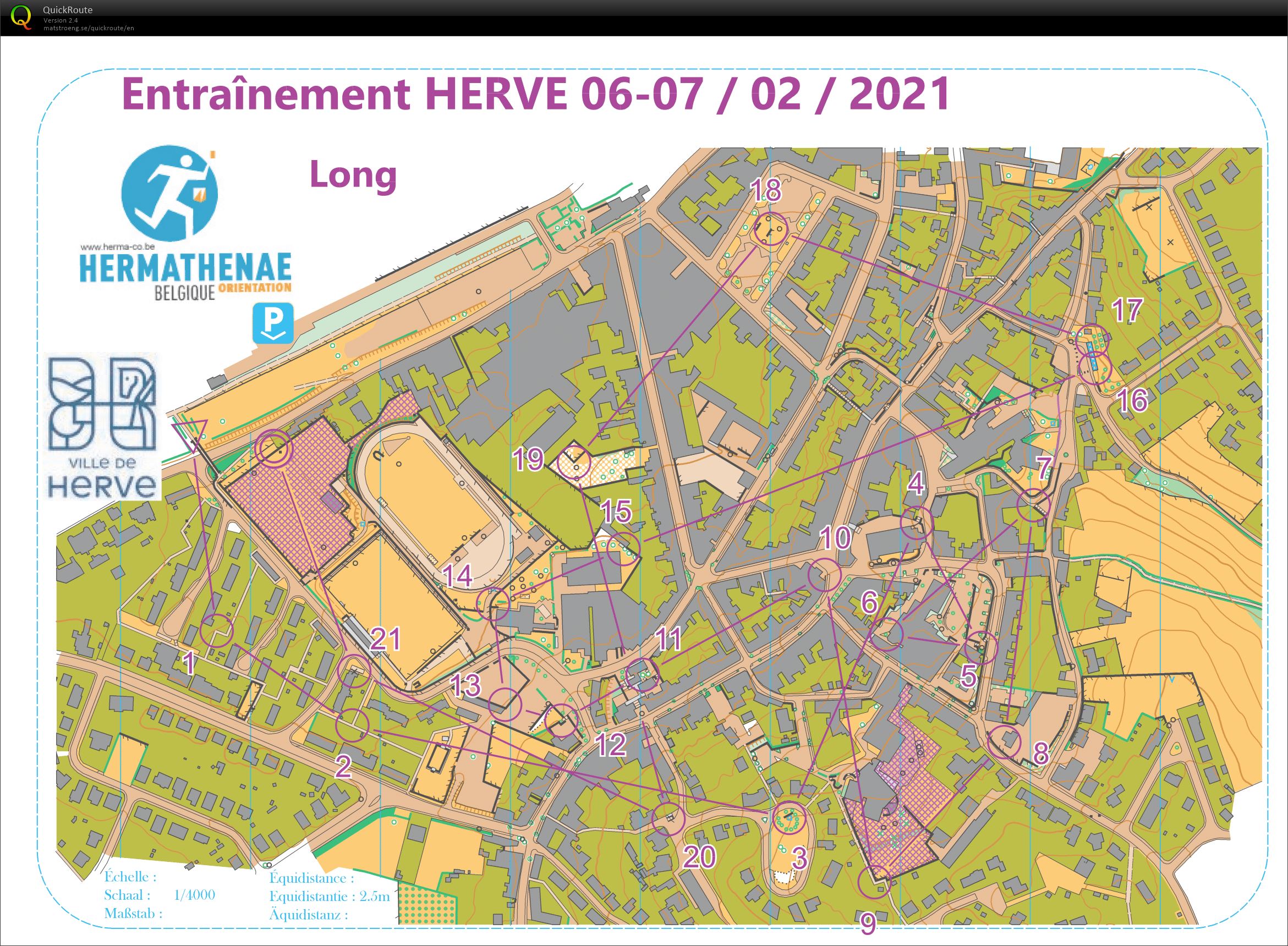 Entrainement Haut-Niveau - Herve (07-02-2021)