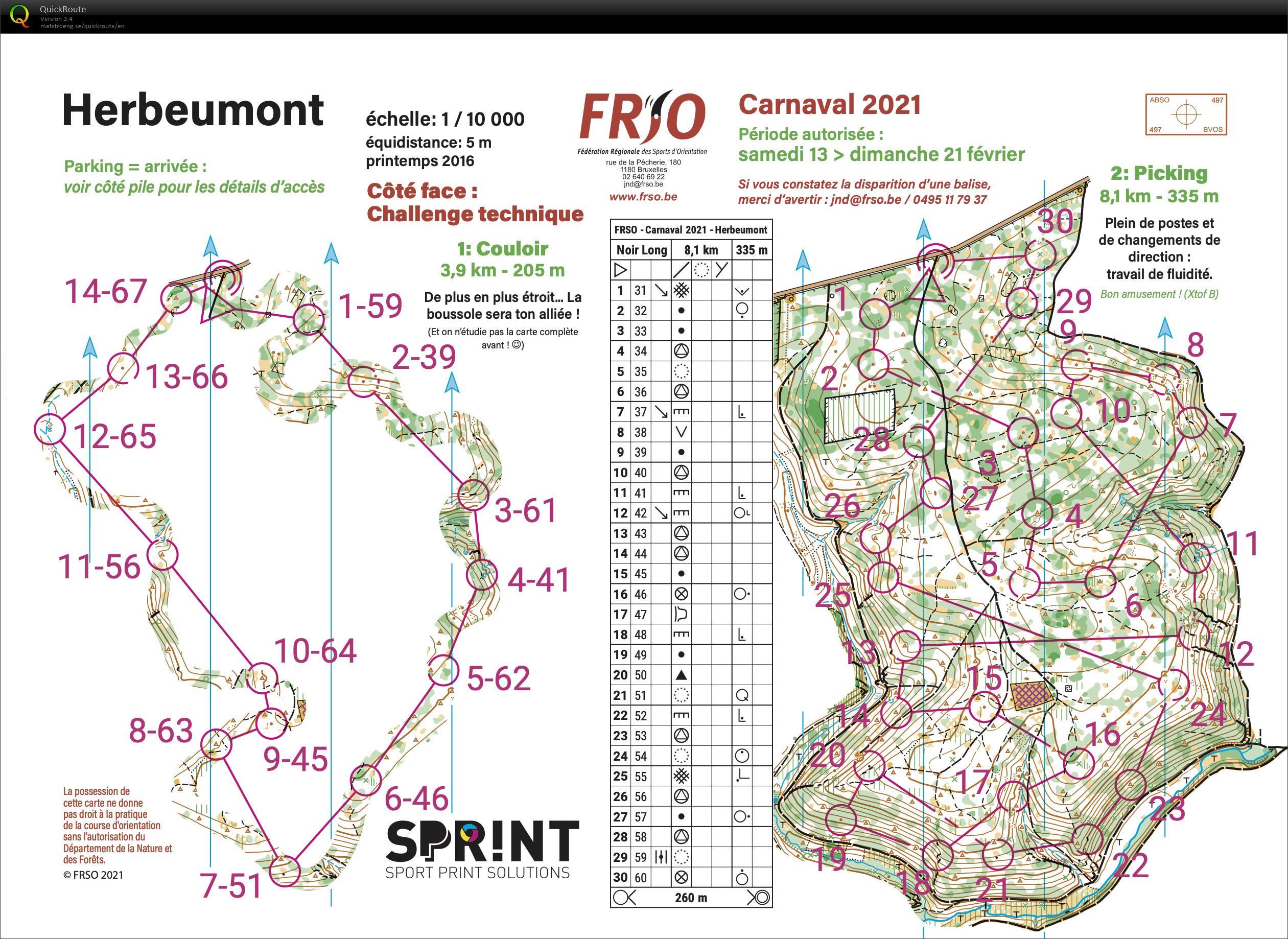 Congé de Carnaval - Couloir (21-02-2021)