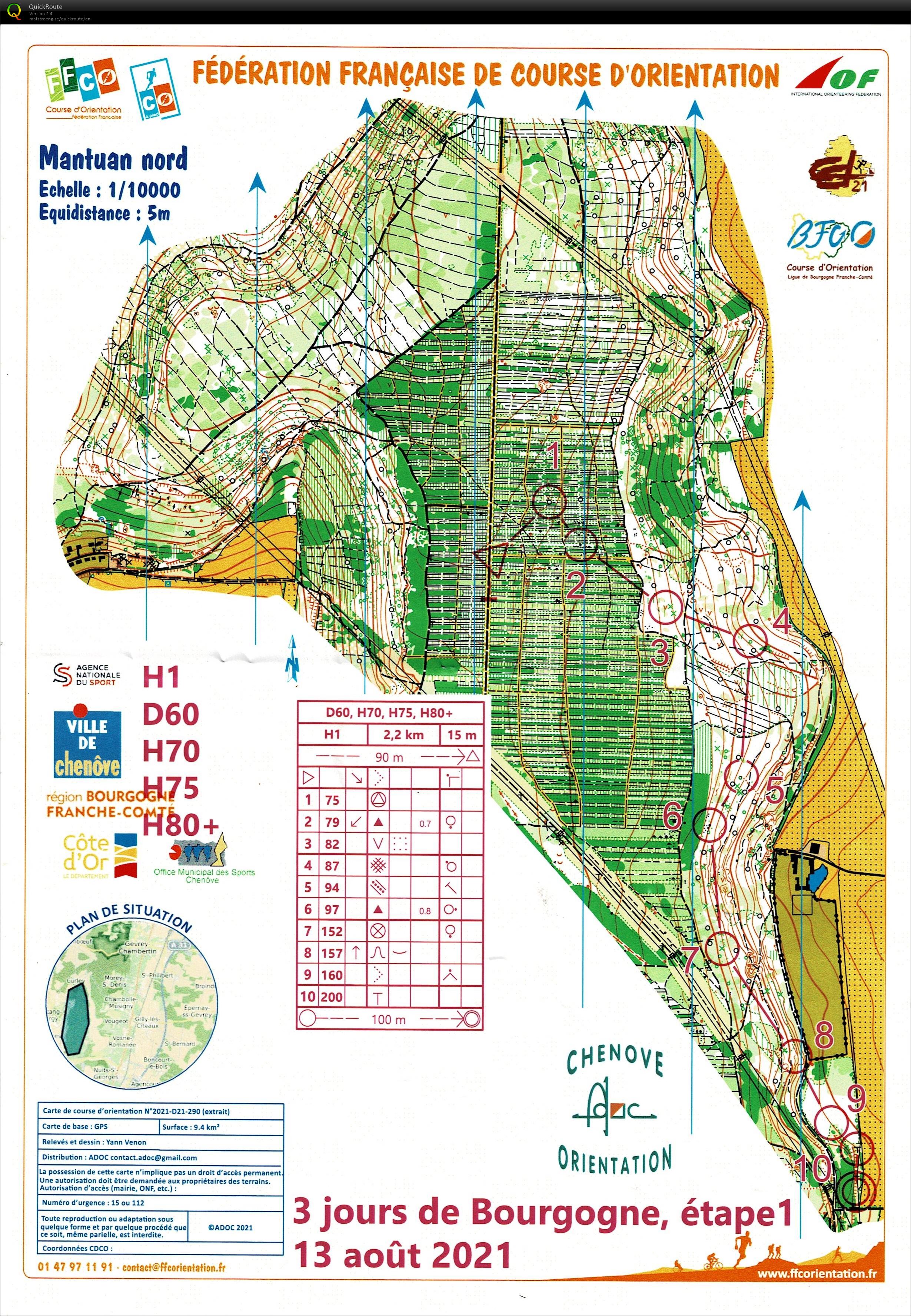 3 jours de Bourgogne - J1 (13-08-2021)